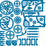 Tractor modelo "Ugears" - Vector descarganle para corte CNC y grabado laser gratis | Stanser