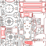 Tractor 3 - Vector descarganle para corte CNC y grabado laser gratis | Stanser