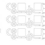 Triciclo para fiestas - Vector SVG DXF para CNC Router y Laser CO2 - Descargable gratis | Stanser