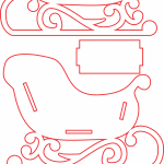 Trineo - Vector SVG DXF para CNC Router y Laser CO2 - Descargable gratis | Stanser