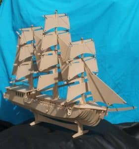 Barco de 3 mástiles