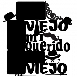Portarretratos «Viejo, mi querido viejo»