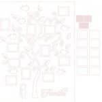 Portarretrato múltiple de árbol - Vector descarganle para corte CNC y grabado laser gratis | Stanser