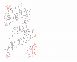 Tarjeta «Feliz día mamá»
