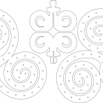 Portapaletas de espirales - Vector SVG DXF para CNC Router y Laser CO2 - Descargable gratis | Stanser