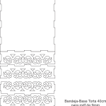 Bandeja para base de pastel - Vector SVG DXF para CNC Router y Laser CO2 - Descargable gratis | Stanser