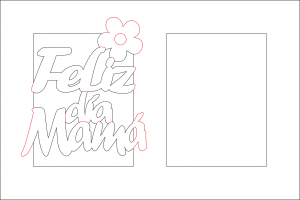 Portarretrato «Feliz día mamá» 2