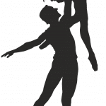 Bailarín levantando a bailarina - Vector SVG DXF para CNC Router y Laser CO2 - Descargable gratis | Stanser