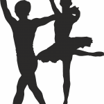 Bailarines danzando - Vector SVG DXF para CNC Router y Laser CO2 - Descargable gratis | Stanser