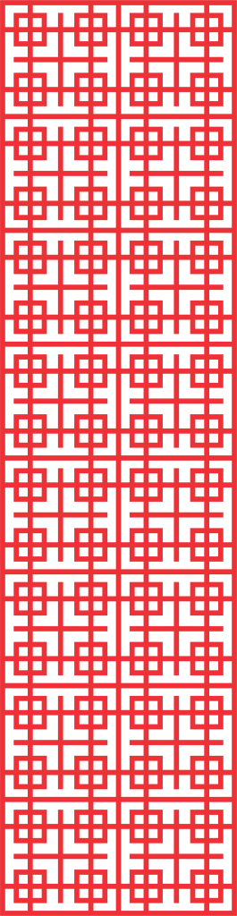 Patrón decorativo 1 — vector para corte CNC