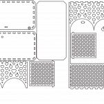 Botellero de corazones - Vector SVG DXF para CNC Router y Laser CO2 - Descargable gratis | Stanser
