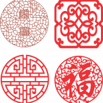 Patrones orientales decorativos 3 - Vector SVG DXF para CNC Router y Laser CO2 - Descargable gratis | Stanser