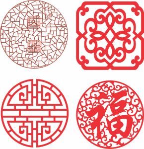 Patrones orientales decorativos 3