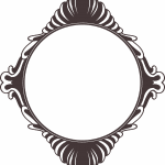Marco circular 6 - Vector descarganle para corte CNC y grabado laser gratis | Stanser
