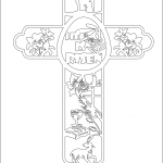 Cruz "Comunión" - Vector SVG DXF para CNC Router y Laser CO2 - Descargable gratis | Stanser