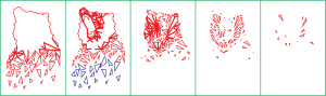 Arte geométrico «Oso»
