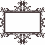 Marco rectangular 1 - Vector descarganle para corte CNC y grabado laser gratis | Stanser