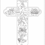 Cruz "Pescados" - Vector SVG DXF para CNC Router y Laser CO2 - Descargable gratis | Stanser