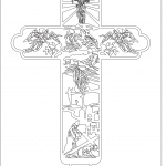 Cruz "Resurrección" - Vector SVG DXF para CNC Router y Laser CO2 - Descargable gratis | Stanser