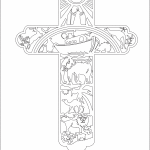 Cruz "Diluvio Universal" - Vector SVG DXF para CNC Router y Laser CO2 - Descargable gratis | Stanser