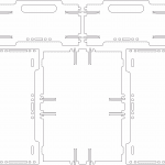 Cajón sencillo armable - Vector SVG DXF para CNC Router y Laser CO2 - Descargable gratis | Stanser