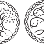 Diseños de árboles con raíces 11 - Vector descarganle para corte CNC y grabado laser gratis | Stanser