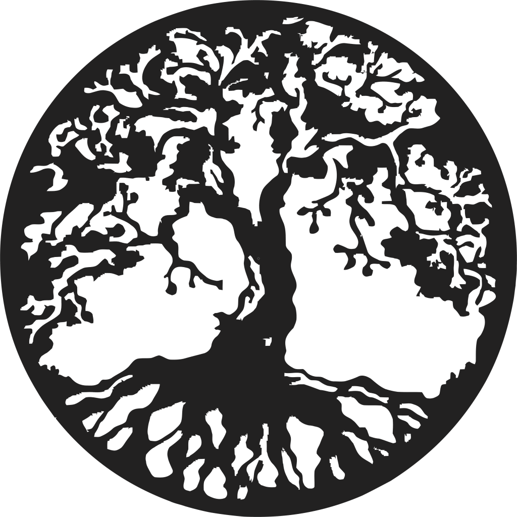 Círculo con árbol en su interior - Stanser