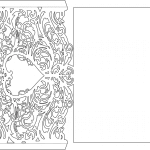 Invitación de corazón - Vector descarganle para corte CNC y grabado laser gratis | Stanser