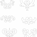 Adornos esquineros - Vector SVG DXF para CNC Router y Laser CO2 - Descargable gratis | Stanser