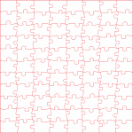 Rompecabezas de 88 piezas - Vector descarganle para corte CNC y grabado laser gratis | Stanser