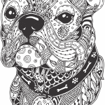 Perro de mandalas - Vector descarganle para corte CNC y grabado laser gratis | Stanser
