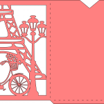 Tarjeta de París - Vector descarganle para corte CNC y grabado laser gratis | Stanser