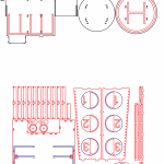 Estación de gas tridimensional - Vector descarganle para corte CNC y grabado laser gratis | Stanser