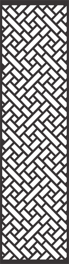 Patrón decorativo 6 — vector para corte CNC