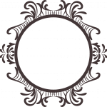Marco circular 2 - Vector descarganle para corte CNC y grabado laser gratis | Stanser