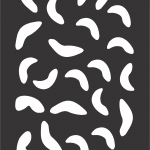 Patrón decorativo 9 - Vector SVG DXF para CNC Router y Laser CO2 - Descargable gratis | Stanser