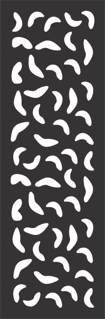 Patrón decorativo 9 — vector para corte CNC
