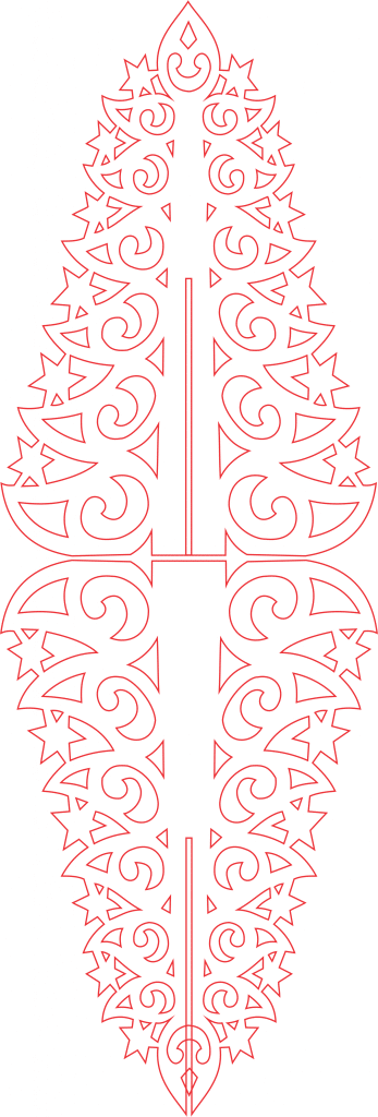 Árbol de Navidad 2 — vector para corte CNC