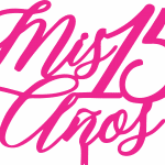"Mis 15 años" Cake topper - Vector descarganle para corte CNC y grabado laser gratis | Stanser