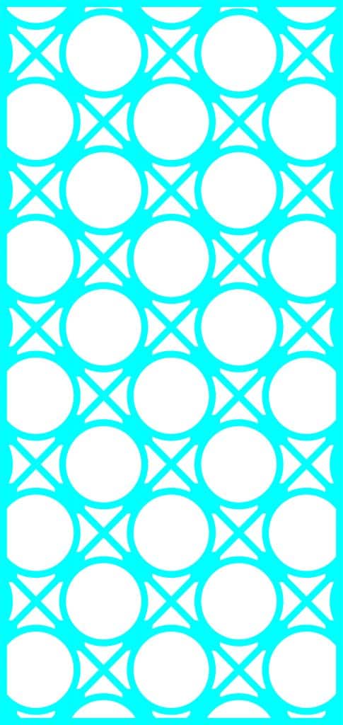 Patrón decorativo 11 — vector para corte CNC