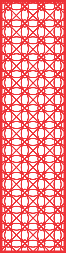 Patrón decorativo 12 — vector para corte CNC