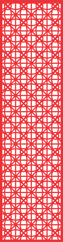 Patrón decorativo 13 — vector para corte CNC