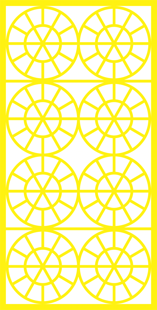 Patrón decorativo 14 — vector para corte CNC