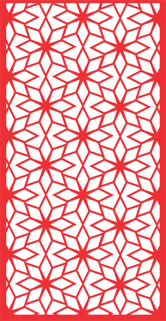 Patrón decorativo 16 — vector para corte CNC