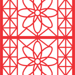 Patrón decorativo 17 - Vector SVG DXF para CNC Router y Laser CO2 - Descargable gratis | Stanser