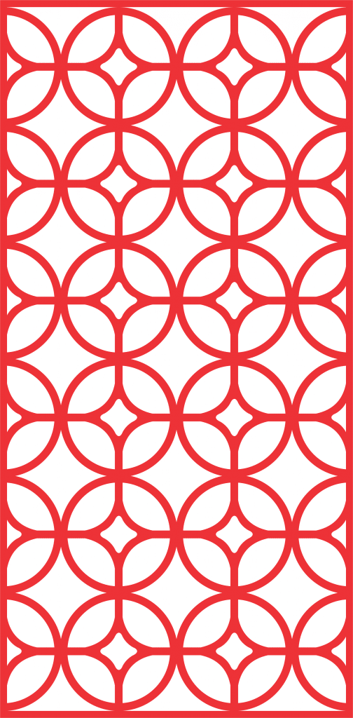 Patrón decorativo 19 — vector para corte CNC