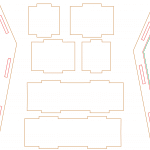 Ataúd con cruz - Vector SVG DXF para CNC Router y Laser CO2 - Descargable gratis | Stanser