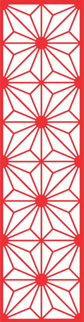 Patrón decorativo 22 — vector para corte CNC