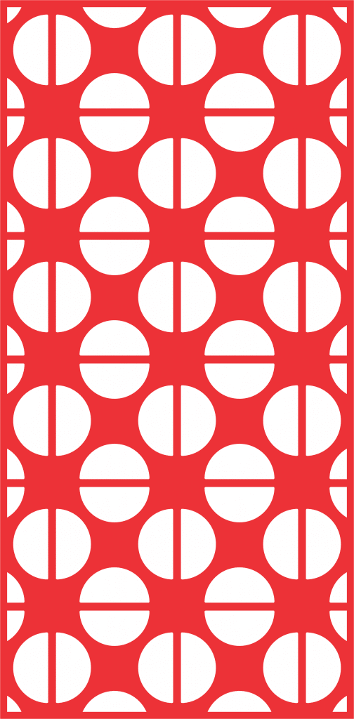 Patrón decorativo 23 — vector para corte CNC