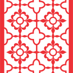 Patrón decorativo 25 - Vector SVG DXF para CNC Router y Laser CO2 - Descargable gratis | Stanser